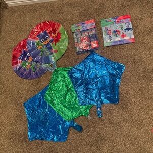 PJ Masks Kids Superhero Party Supply Set